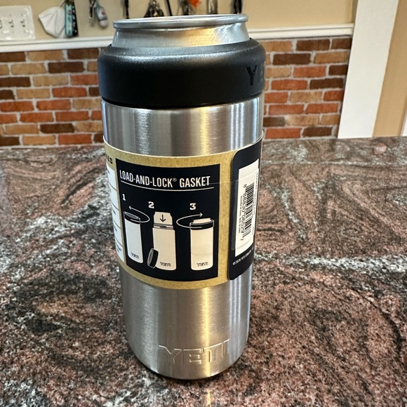 NWT Yeti Stainless Steel Rambler Can Colster for 12oz slim can - Picture 1 of 7